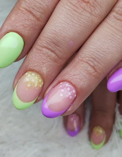 manicure hybryda ze zdobieniem manimama 2