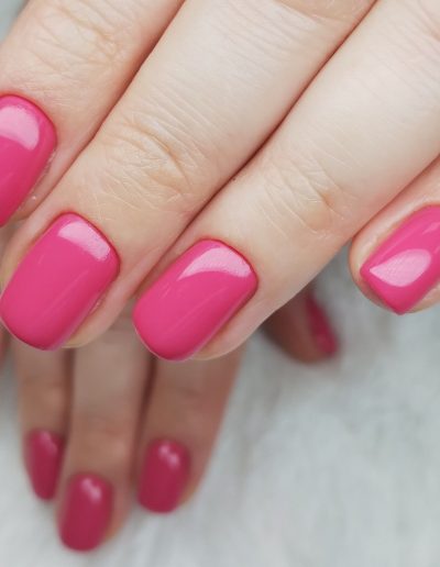 manicure uzupełnianie żelem - salon kraków ruczaj 2