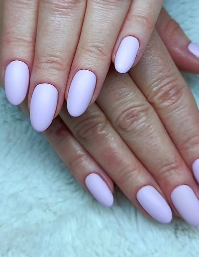 manicure żelowy na naturalnej płytce 1