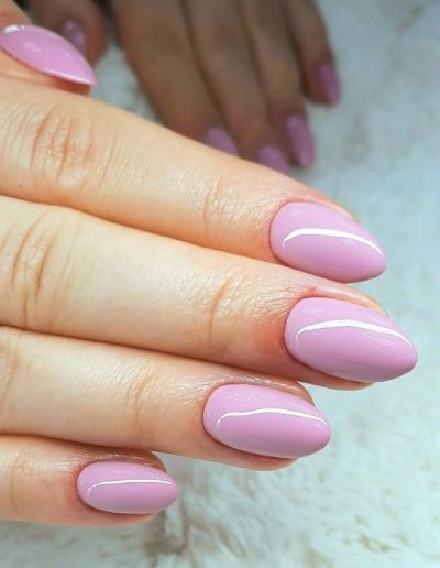 manicure żelowy na naturalnej płytce 4